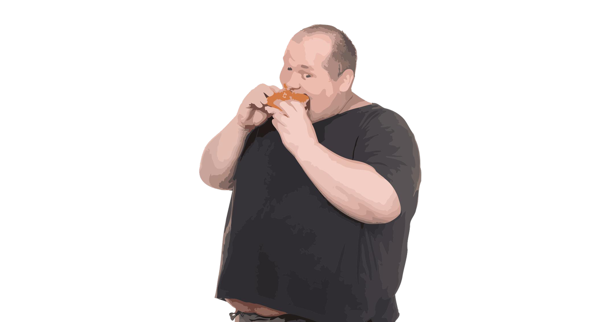 У него достаточно высокий метаболизм. Правда.