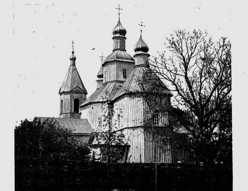 фото из другого украинского села, тоже деревянная 18-го века.