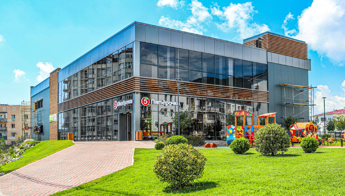 Отдельно стоящее здание с якорным арендатором