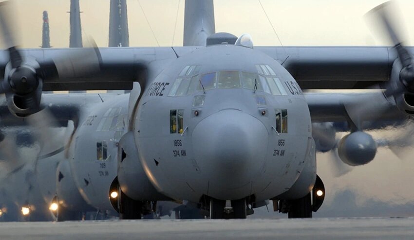 Военно-транспортный самолет C-130 Hercules, производимый компанией Lockheed Martin. Фото: militarytimes.com