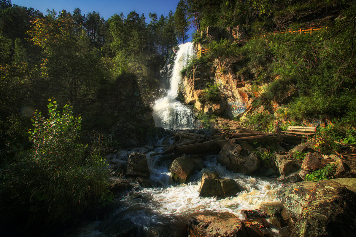 Камышлинский водопад