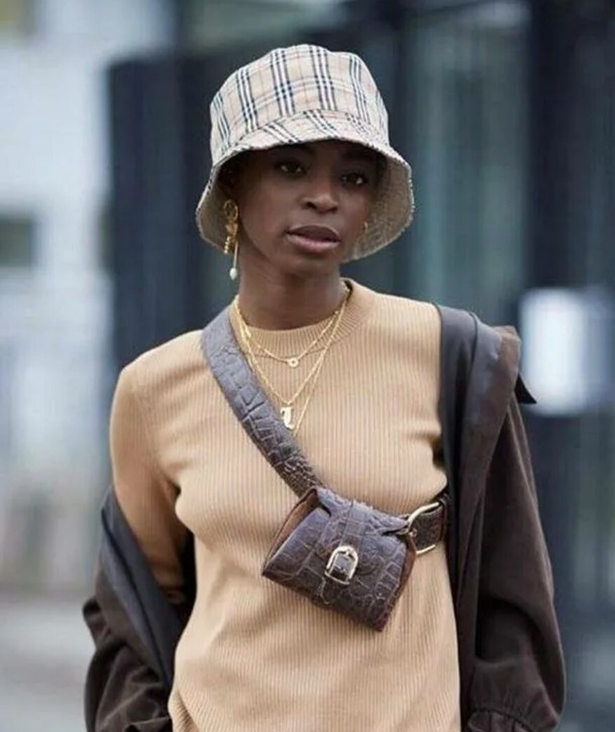 Bucket hat в стиле Барберри, очень актуальная модель