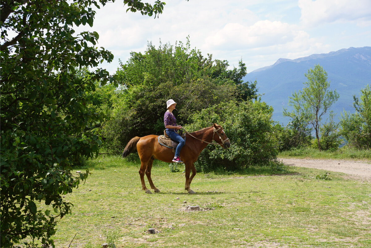 Всадники около Демерджи.все фото подборки сделаны автором статьи