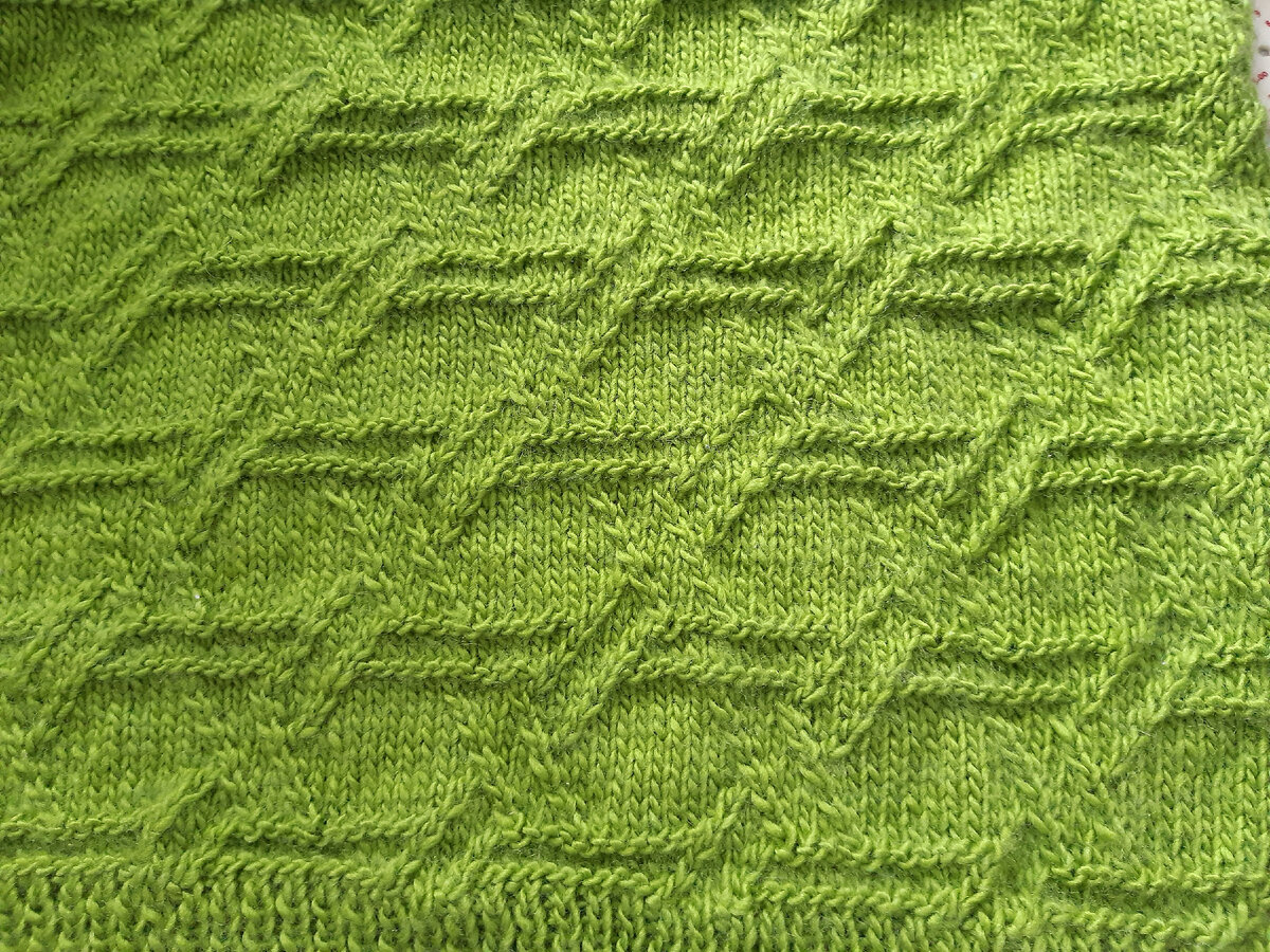 Узор крупно.