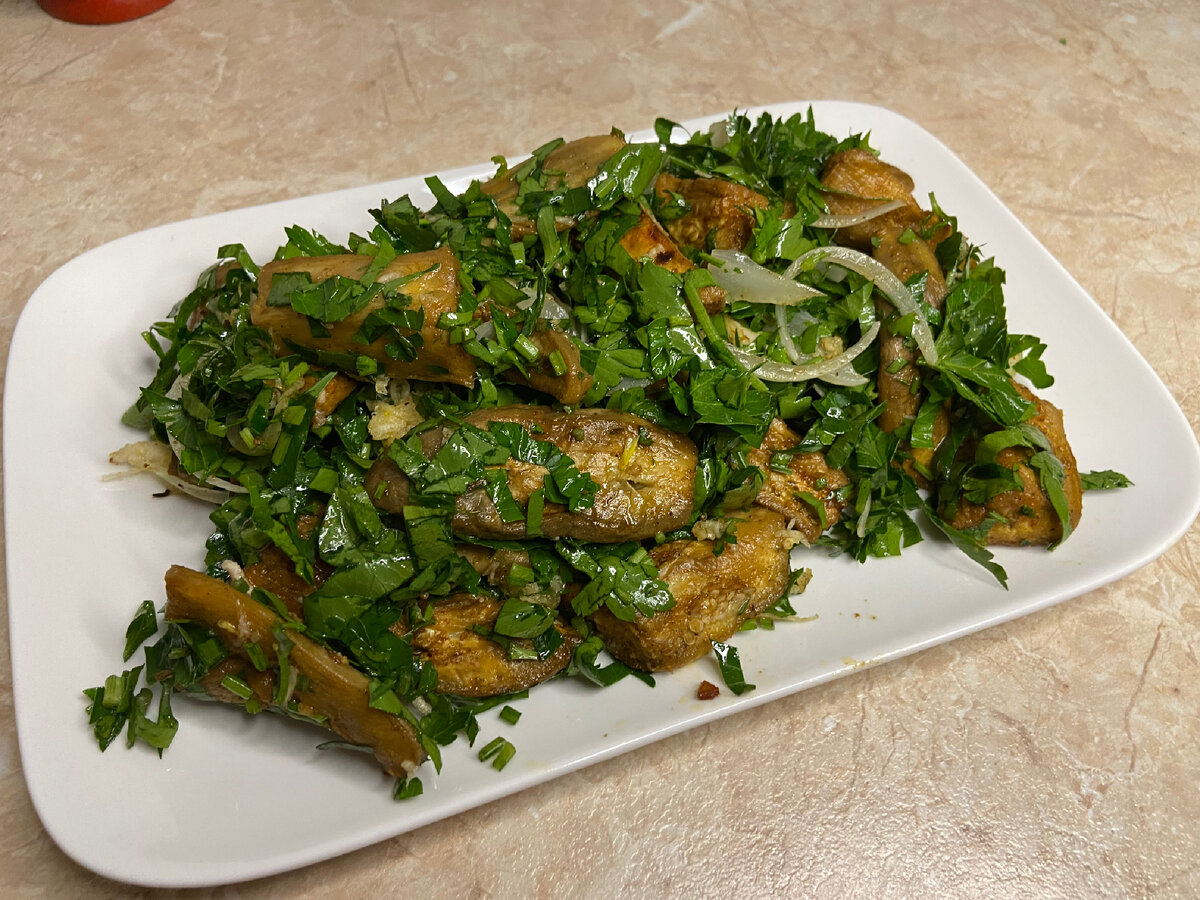 вариант сервировки закуски 