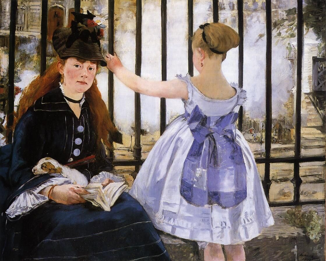 Железная дорога. Эдуар Мане. 1873