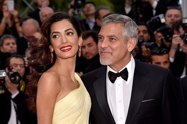 Амаль (44) и Джордж Клуни (60)