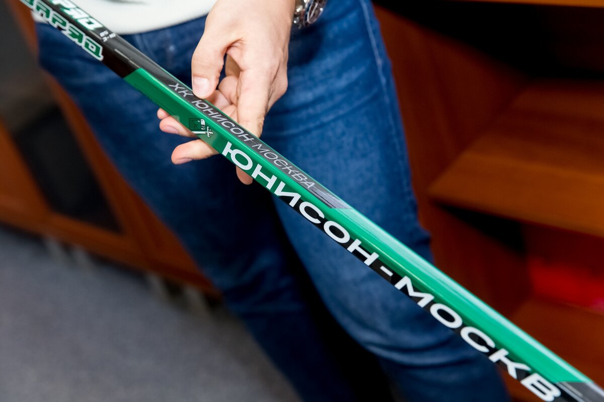 Клюшка для ХК «Юнисон-Москва»