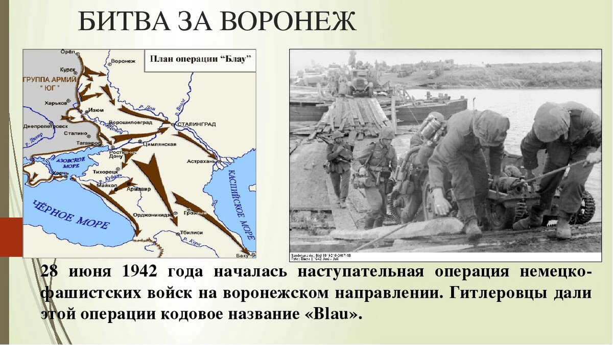 Острогожско россошанская наступательная операция карта