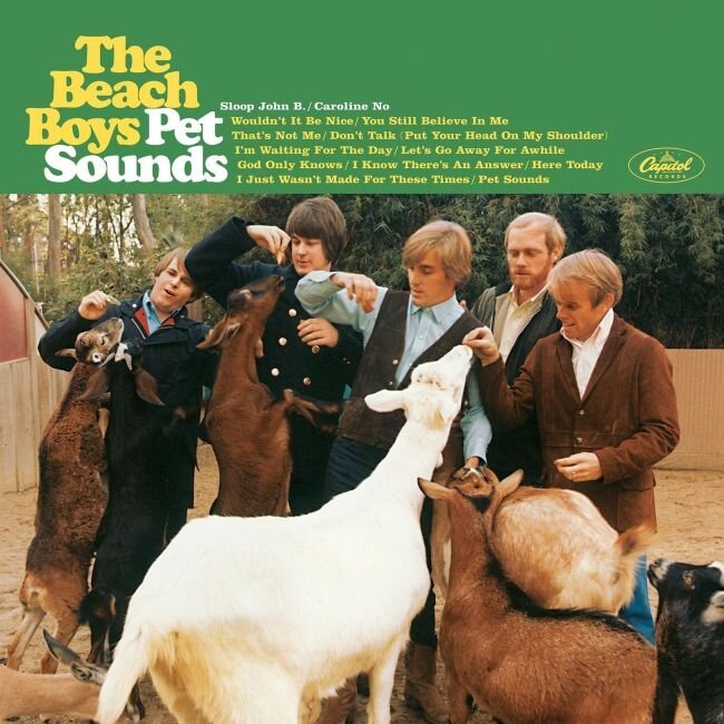 Обложка альбома The Beach Boys - Pet Sounds. Источник фото: yandex.ru