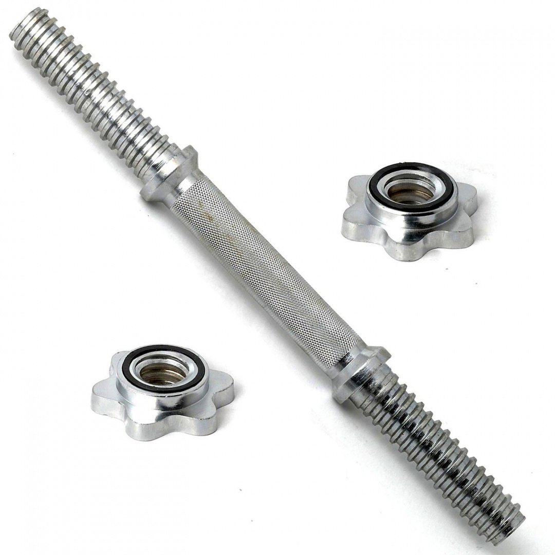 Гриф с закрутками для блинов/дисков