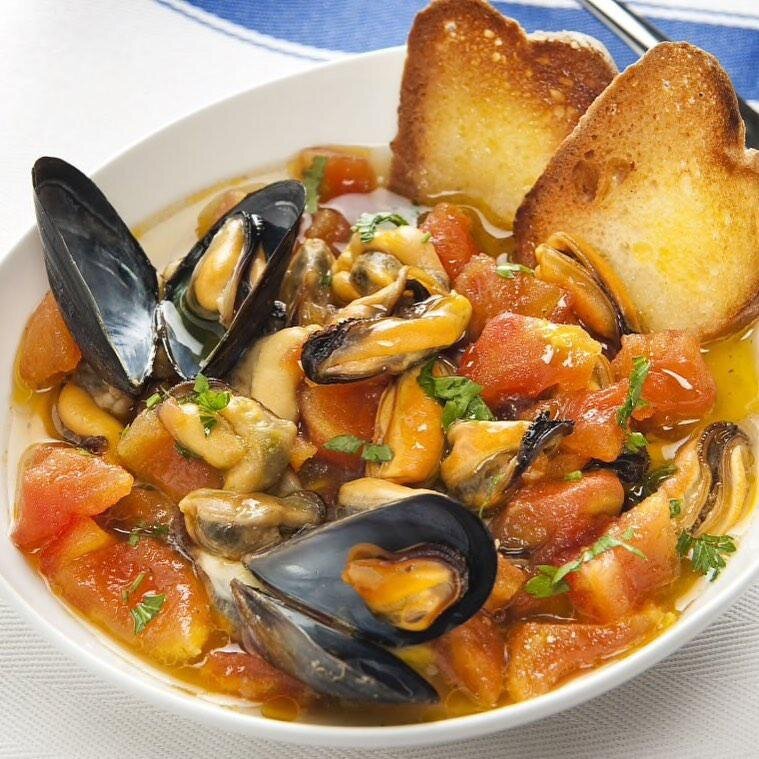 Zuppa di cozze /суп из мидий-наш южный