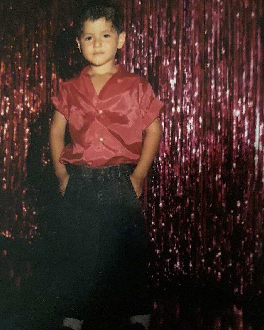 Фото с детства Хорхе Масвидаля 