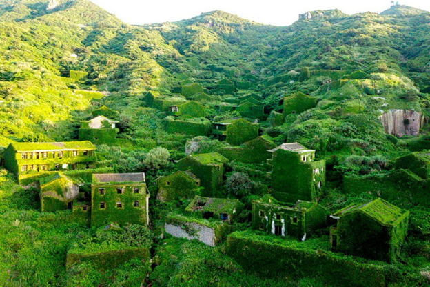 Заброшенная рыбацкая деревня