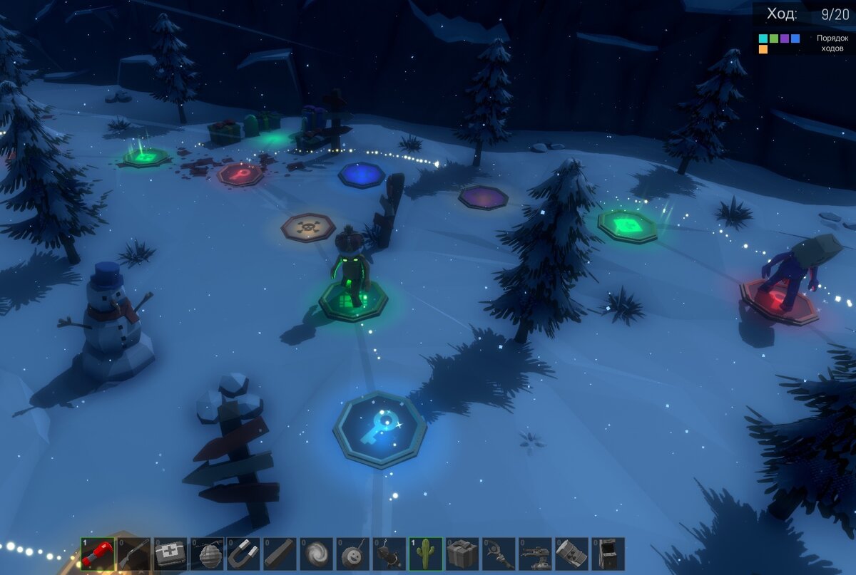 Вот так выглядит игровое поле