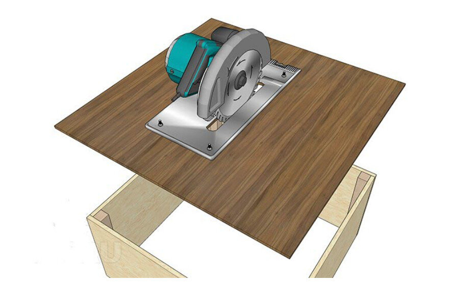 Рекомендации по изготовлению своими руками стола для размещения циркулярной пилы