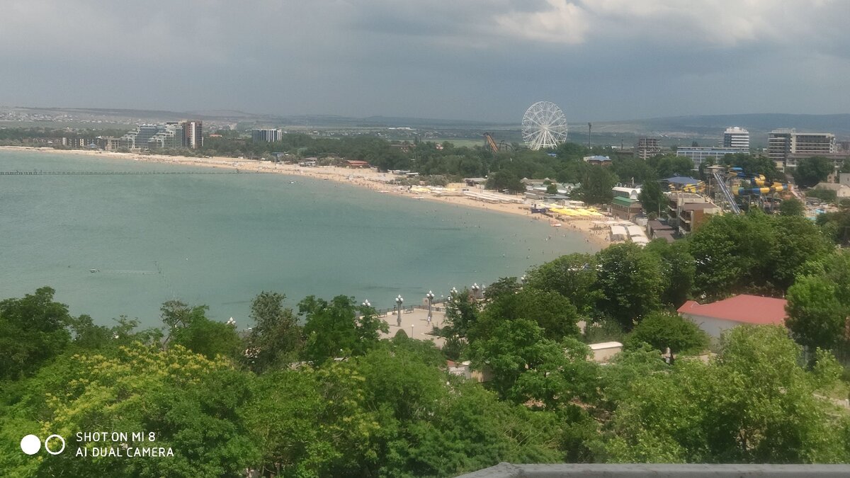 Вид с нашего балкона.