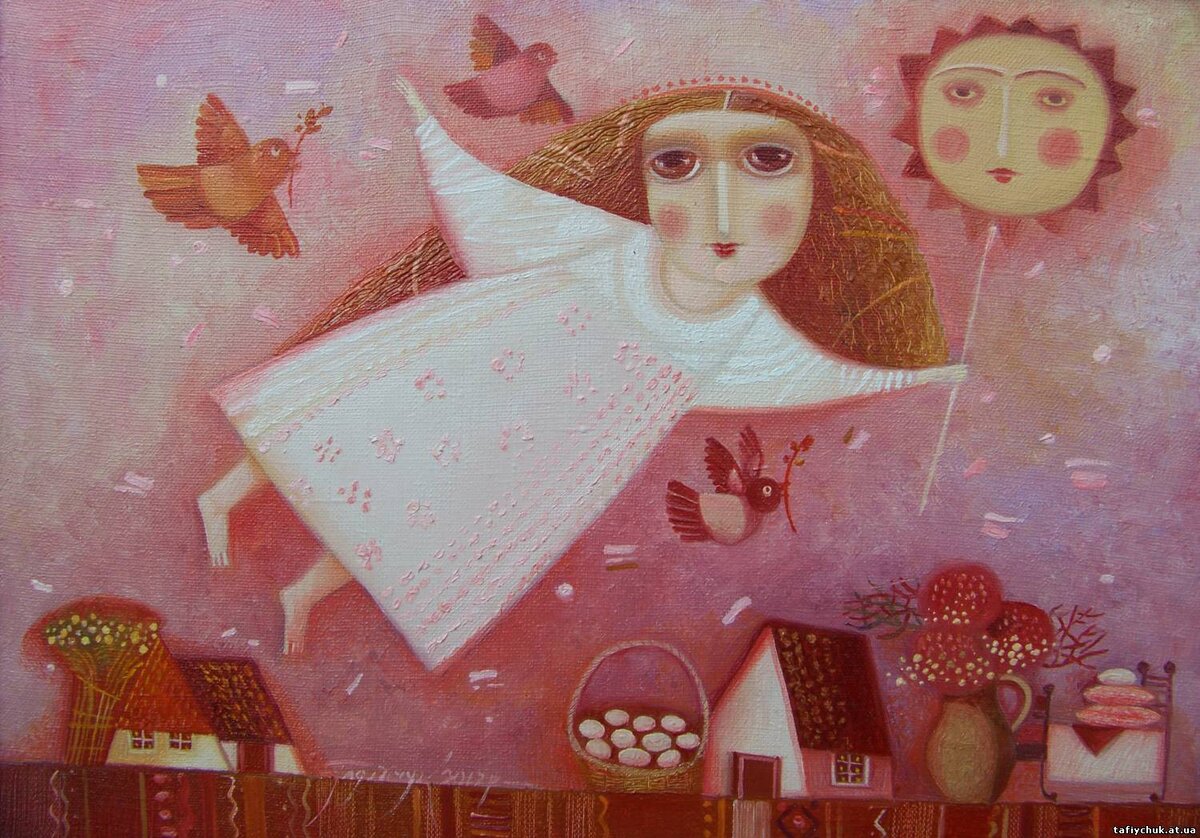 Художник Л.Тофийчук "Солнце мое"