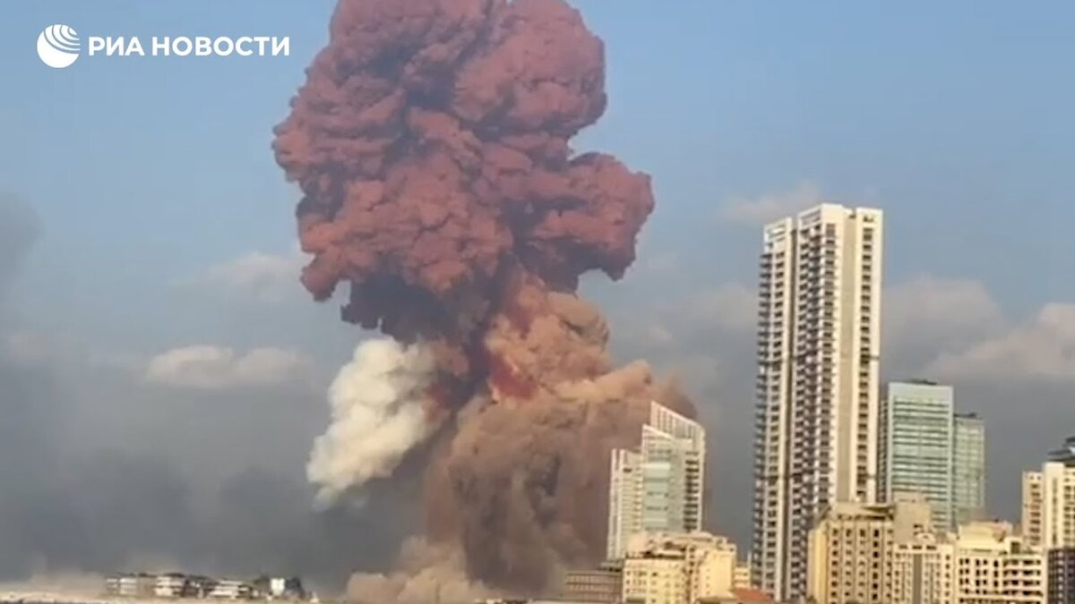 Мощнейший взрыв в Ливане: разрушены несколько высотных домов. ВИДЕО и ФОТО  | Королева в США | Дзен