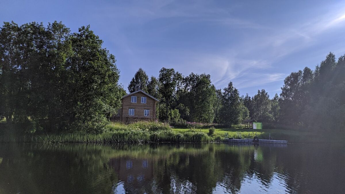 Пудожский район. Река Черная. Муромский заказник.