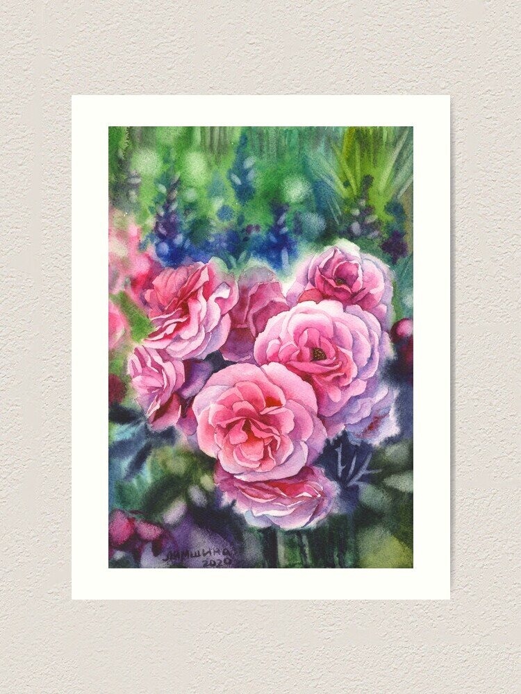 Розы. Вариант второй.