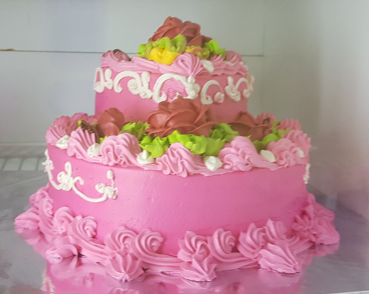 Розовые тортики!