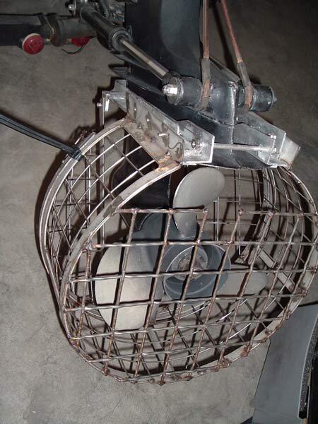 Вид неокрашенного изделия Swim Guard. Источник: https://www.propellersafety.com/propeller-guard-design-trade-offs/