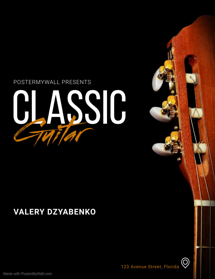 Рондо для классической концертной гитары.