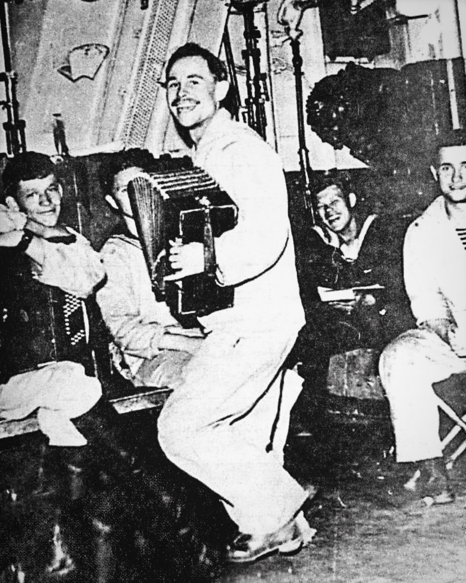 Н.Рубцов на флоте