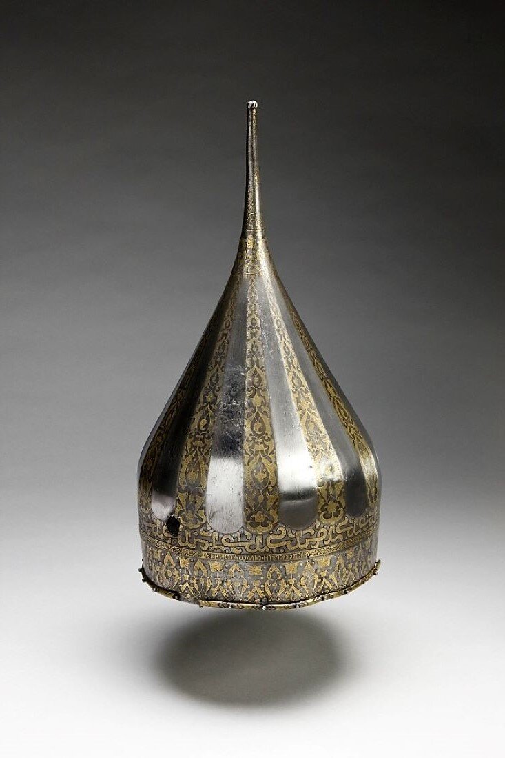 Шелом великого князя Ивана IV Васильевича, господина всея Руси, самодержца. XVI век, Оружейная палата Кремля. © Королевская Оружейная палата Стокгольма 