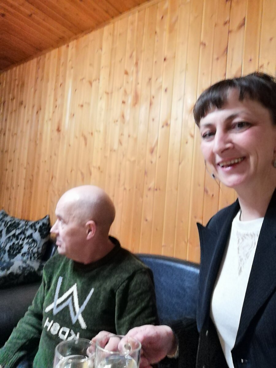 Любимый Алексей Распопов и я.