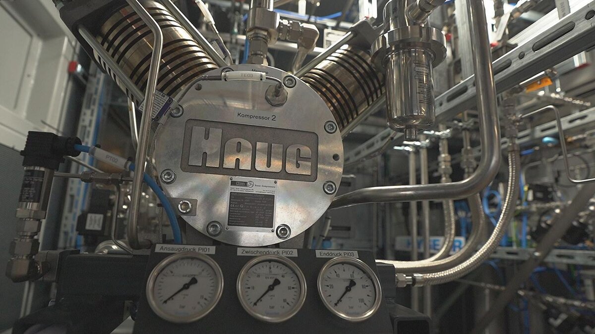 Установка производства водорода (иллюстрация из открытых источников)