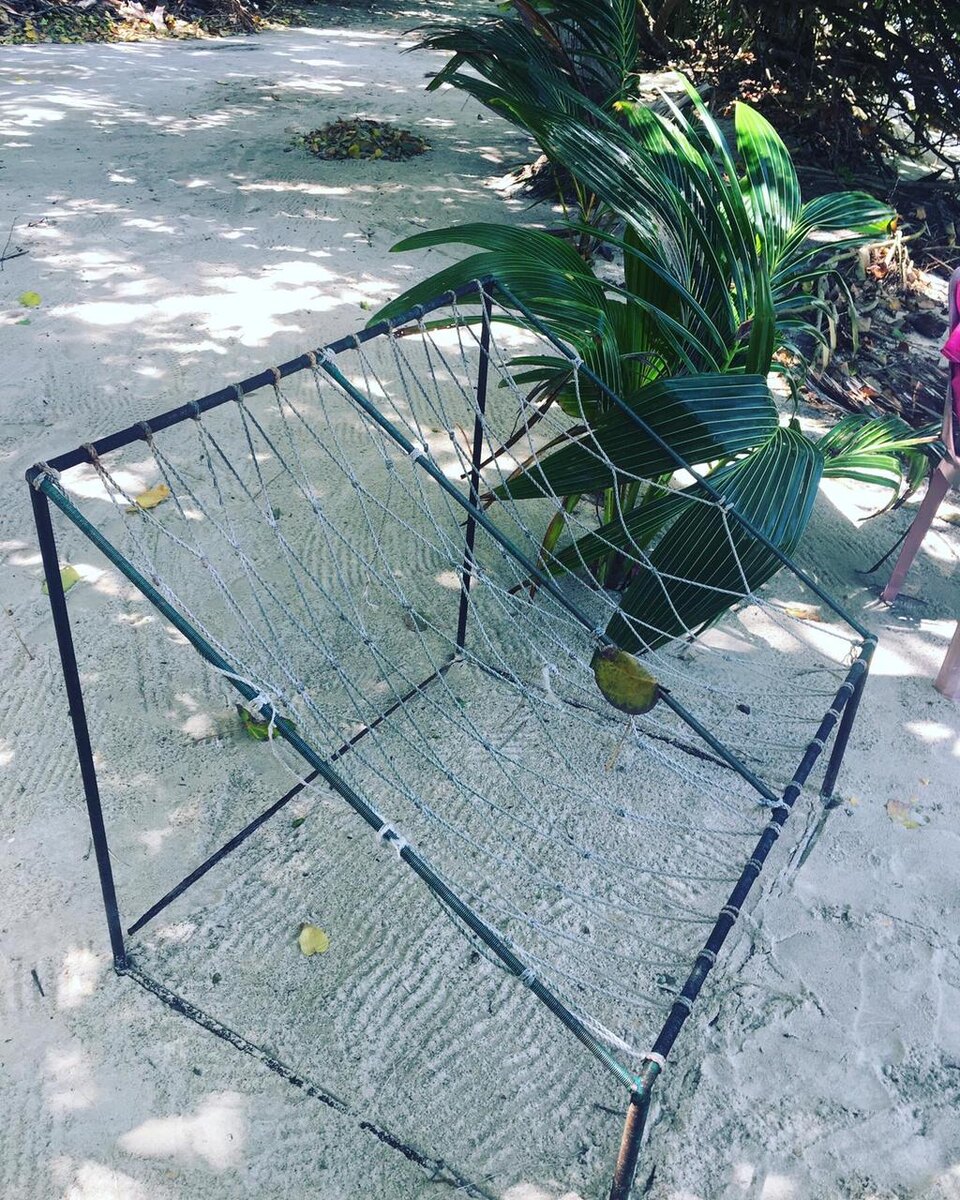 Лежаки на Мальдивах