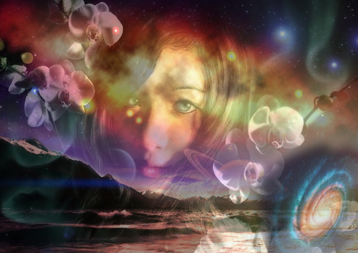 Фантастические цветы Карины