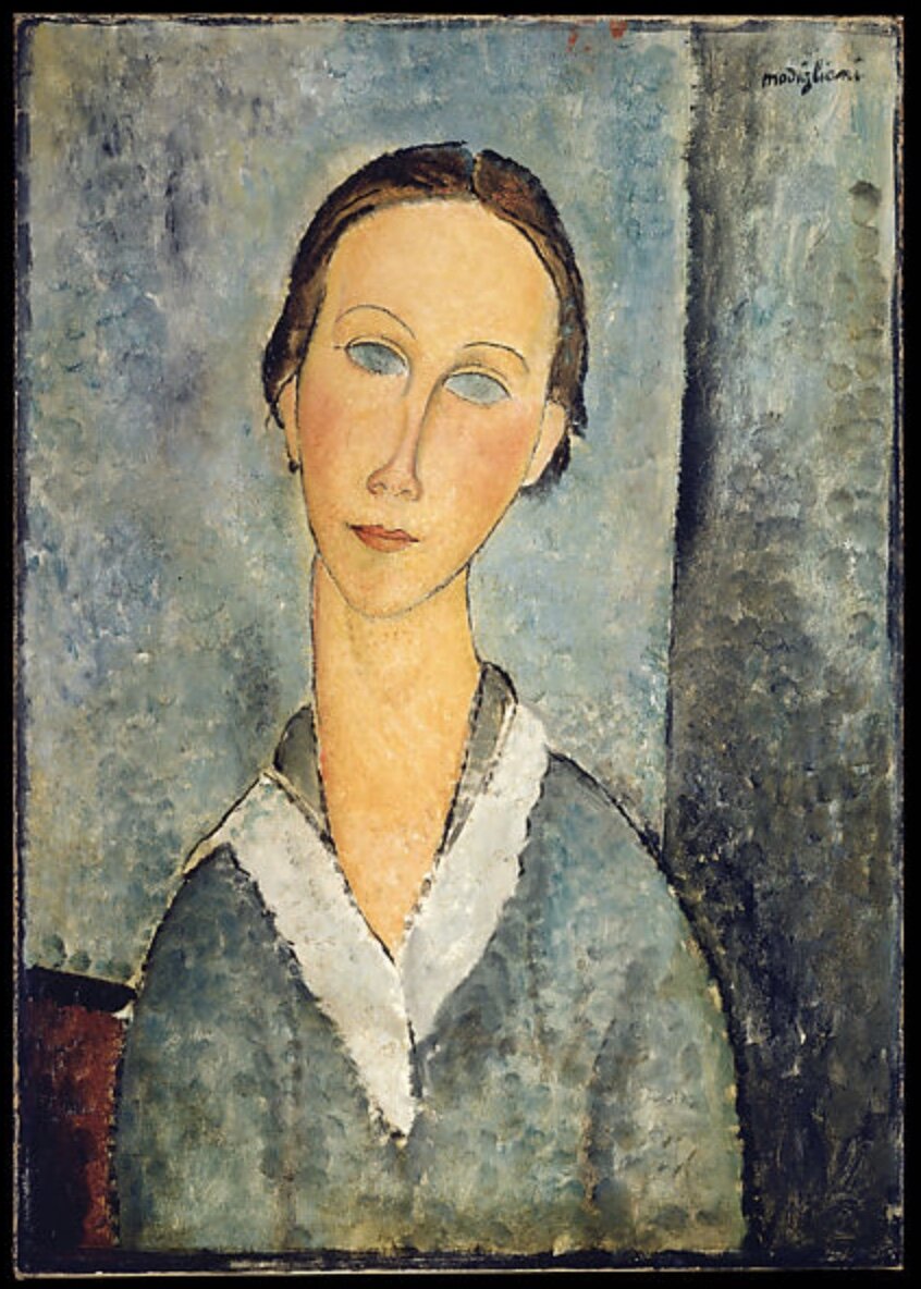 Картина «Девушка в матроске», Амедео Модильяни, 1918 год. Музей Метрополитен, Нью-Йорк, США. Фото: metmuseum.org