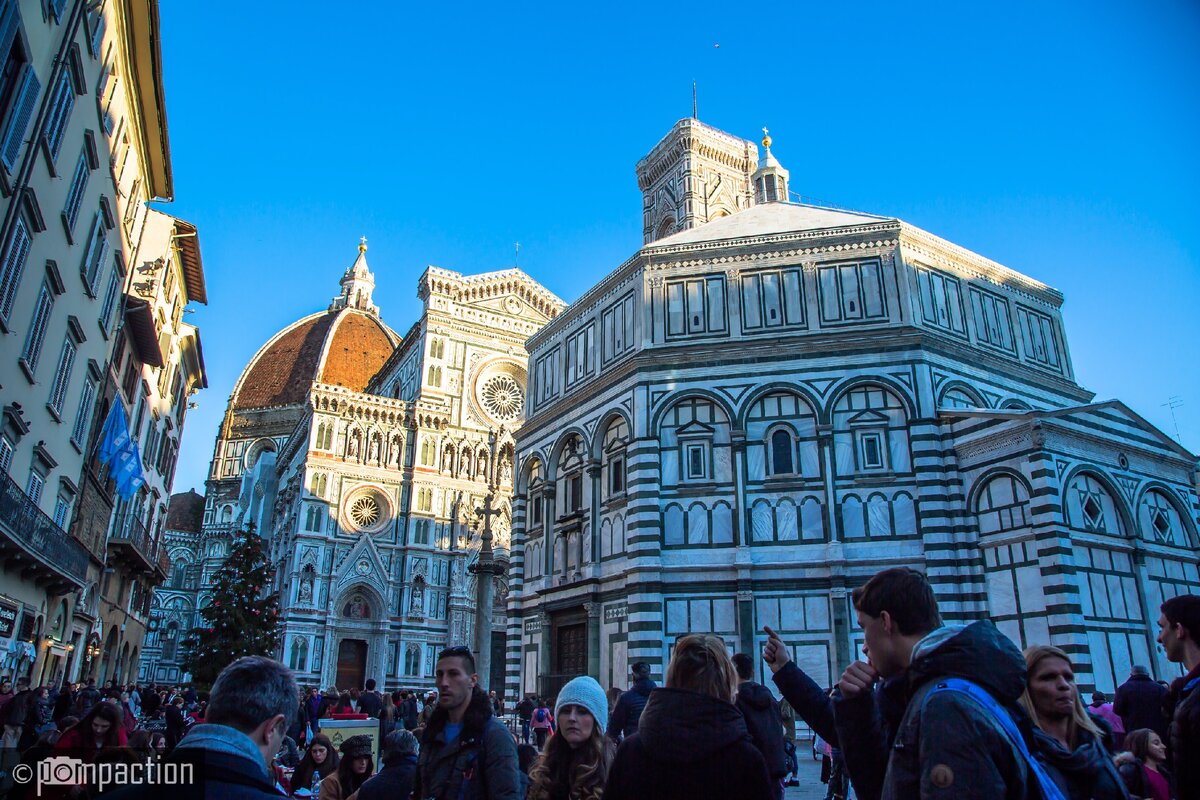 Санта-Мария-дель-Фьоре и Баптистерий