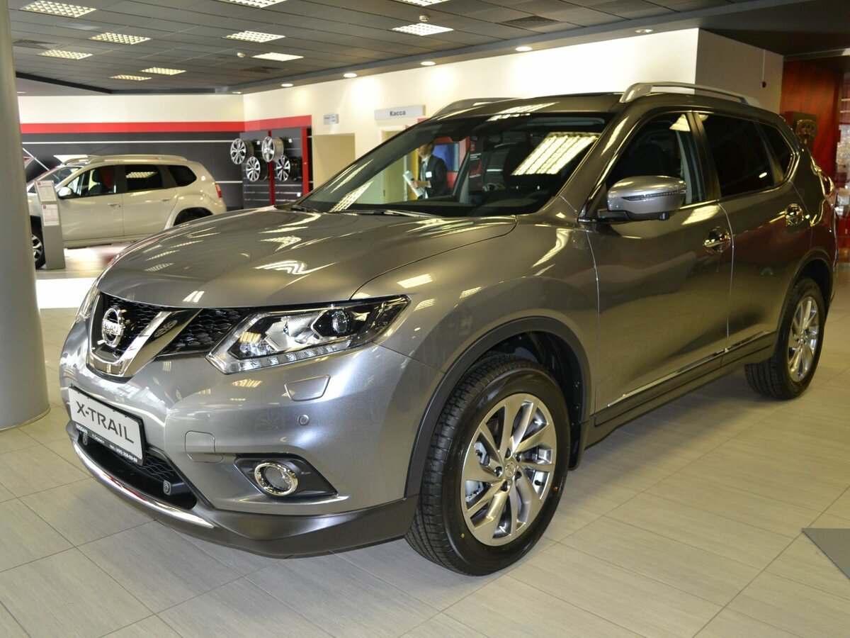 Nissan x-Trail 2018 серый