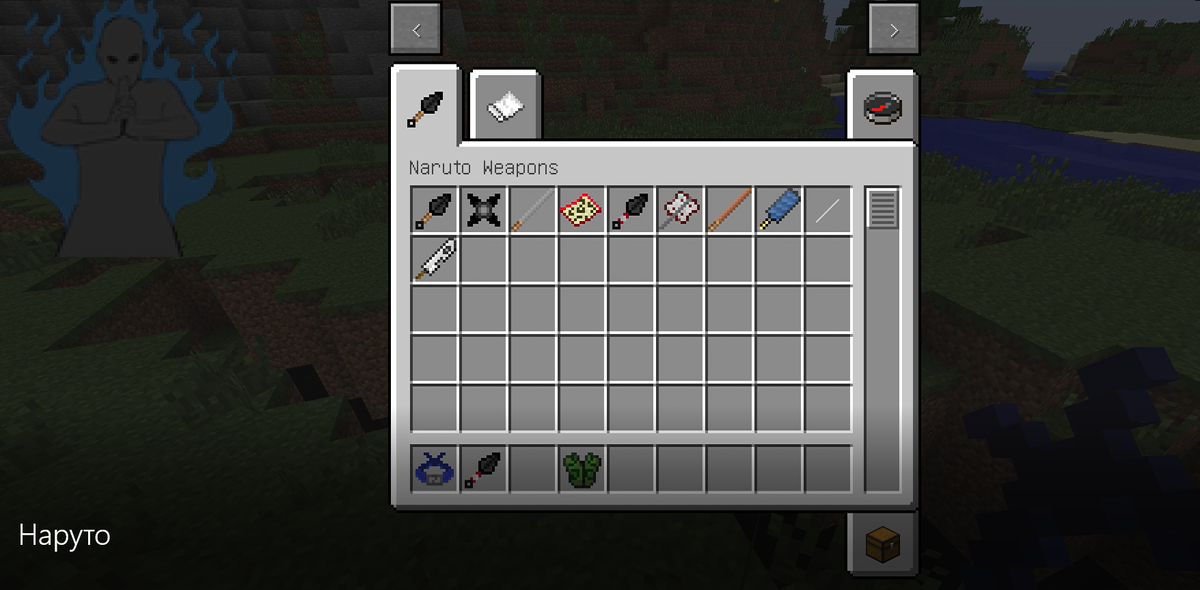 Мод# Аниме Наруто Узумаки в Майнкрафт