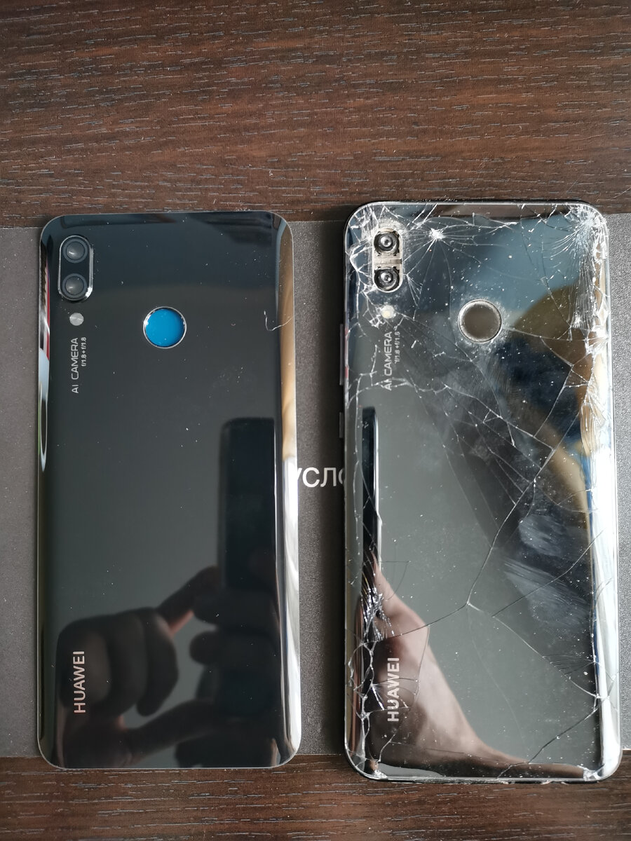 Слева новая крышка для смартфона huawei nova 3 купленная на алиэкспресс