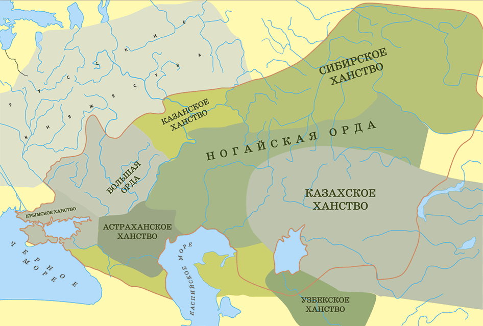 Татарская степь карта