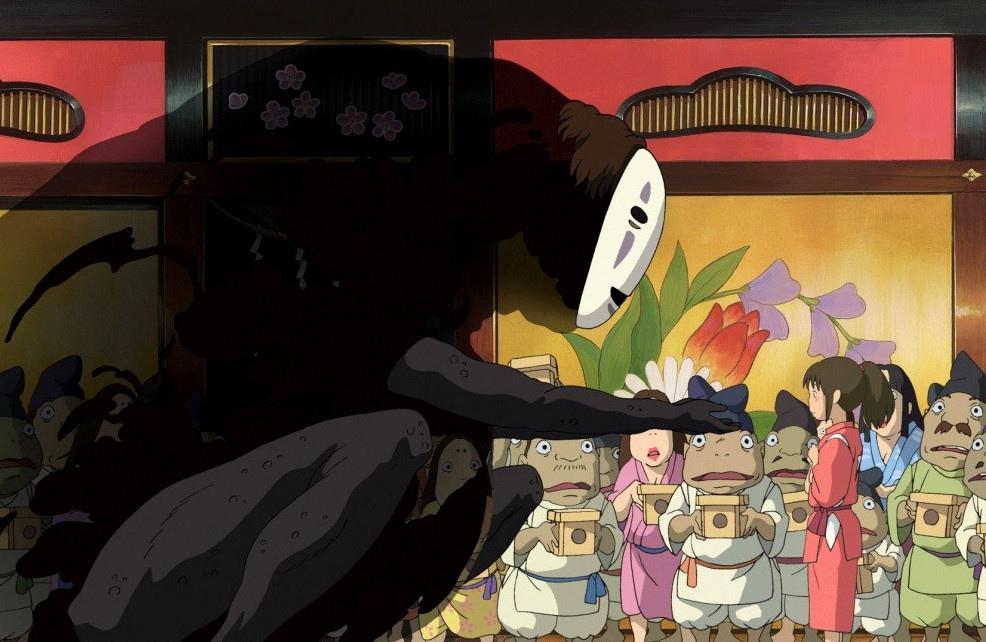 «Унесённые призраками» Хаяо Миядзаки, 2001