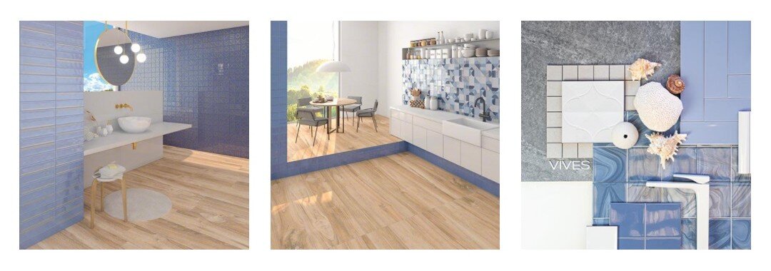 Настенная плитка Vives Ceramica модных расцветок и сочетаний 2022 