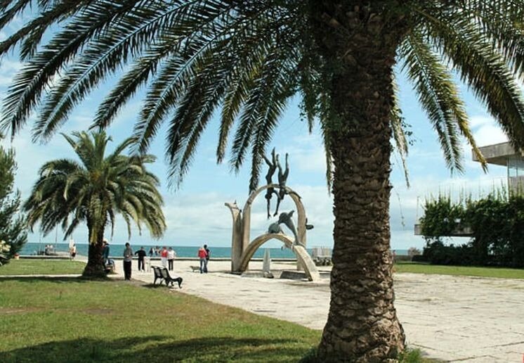 Пицунда. Приморский парк