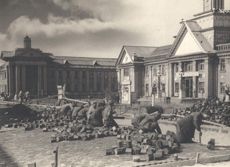 Старые фото воркуты. Воркута 1950. Воркута старое здание Воркутауголь. Воркута театр ГУЛАГ. Воркута 1943г