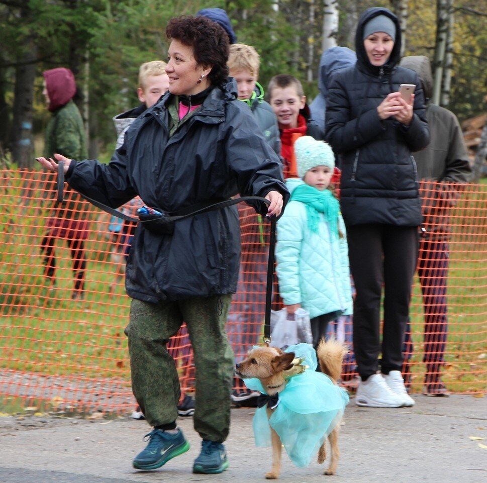 Иржик с хозяйкой.