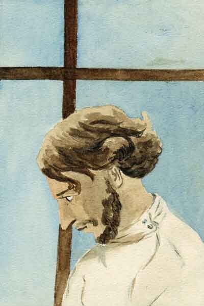 О.А. Флоренская. Портрет П. А. Флоренская. 1909