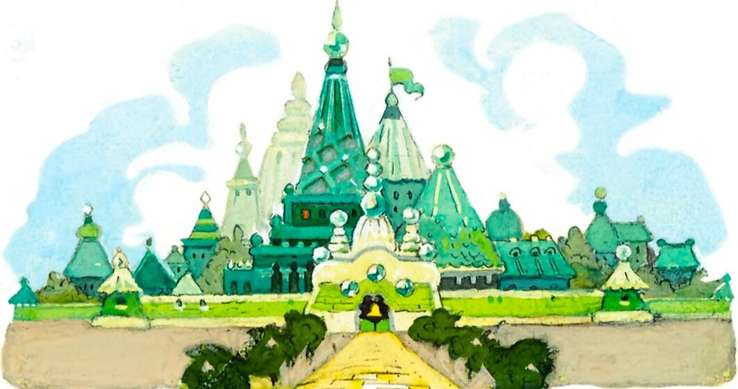 Знаменитая "Изумрудка" писателя Волкова и художника Владимирского