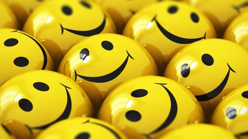 Happy yellow smileys