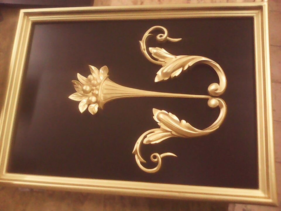 Простой декор для начинающих резчиков.