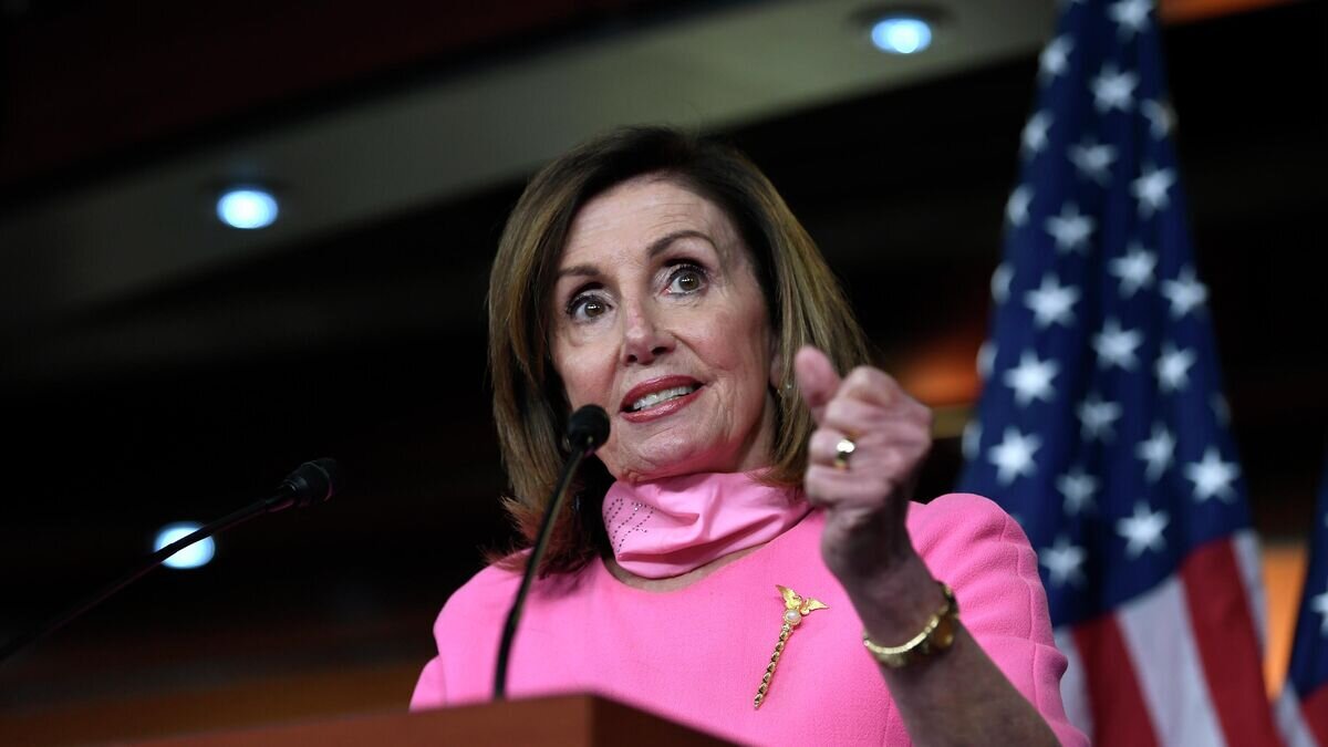    Спикер палаты представителей США Нэнси Пелоси© AP Photo / Susan Walsh
